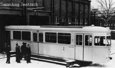 Triebwagen 7000 befindet sich heute in Niederschnhausen beim DVN